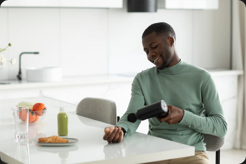 How to Manage Type 2 Diabetes with Simple Lifestyle Changes screenshot 2025 10 28 at 15 14 37 medium shot man using massage gun for forearm pain free photo